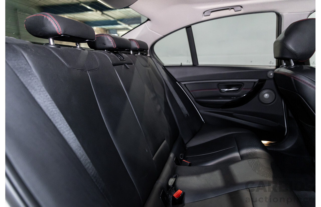 2/2013 BMW 328i Sport Line F30 MY13.5 4d Sedan Alpine White 2.0L