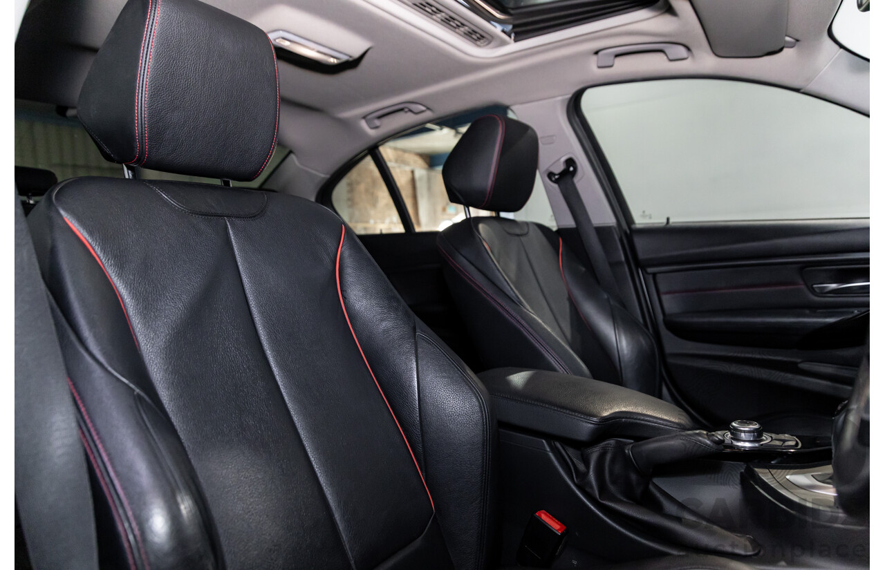 2/2013 BMW 328i Sport Line F30 MY13.5 4d Sedan Alpine White 2.0L