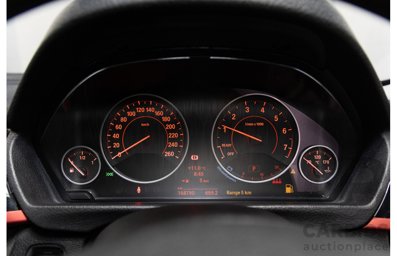 2/2013 BMW 328i Sport Line F30 MY13.5 4d Sedan Alpine White 2.0L