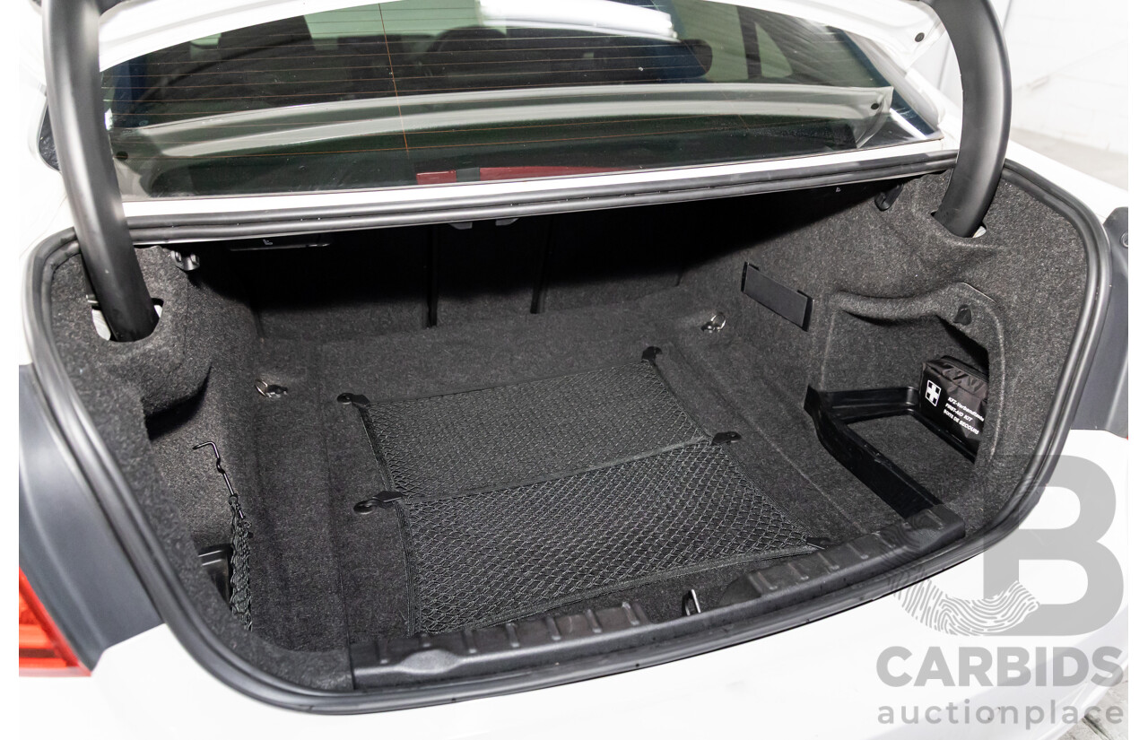 2/2013 BMW 328i Sport Line F30 MY13.5 4d Sedan Alpine White 2.0L