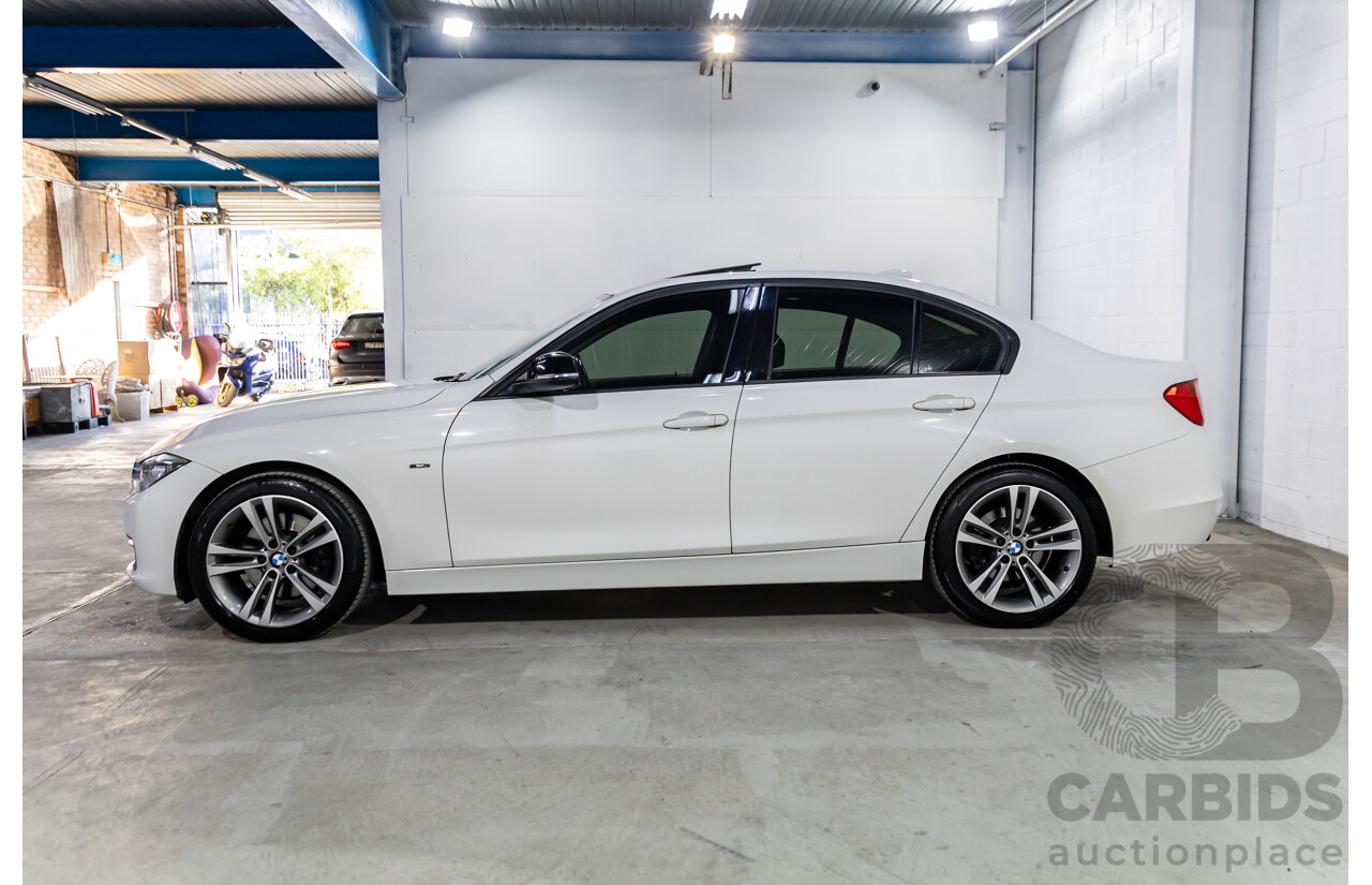 2/2013 BMW 328i Sport Line F30 MY13.5 4d Sedan Alpine White 2.0L