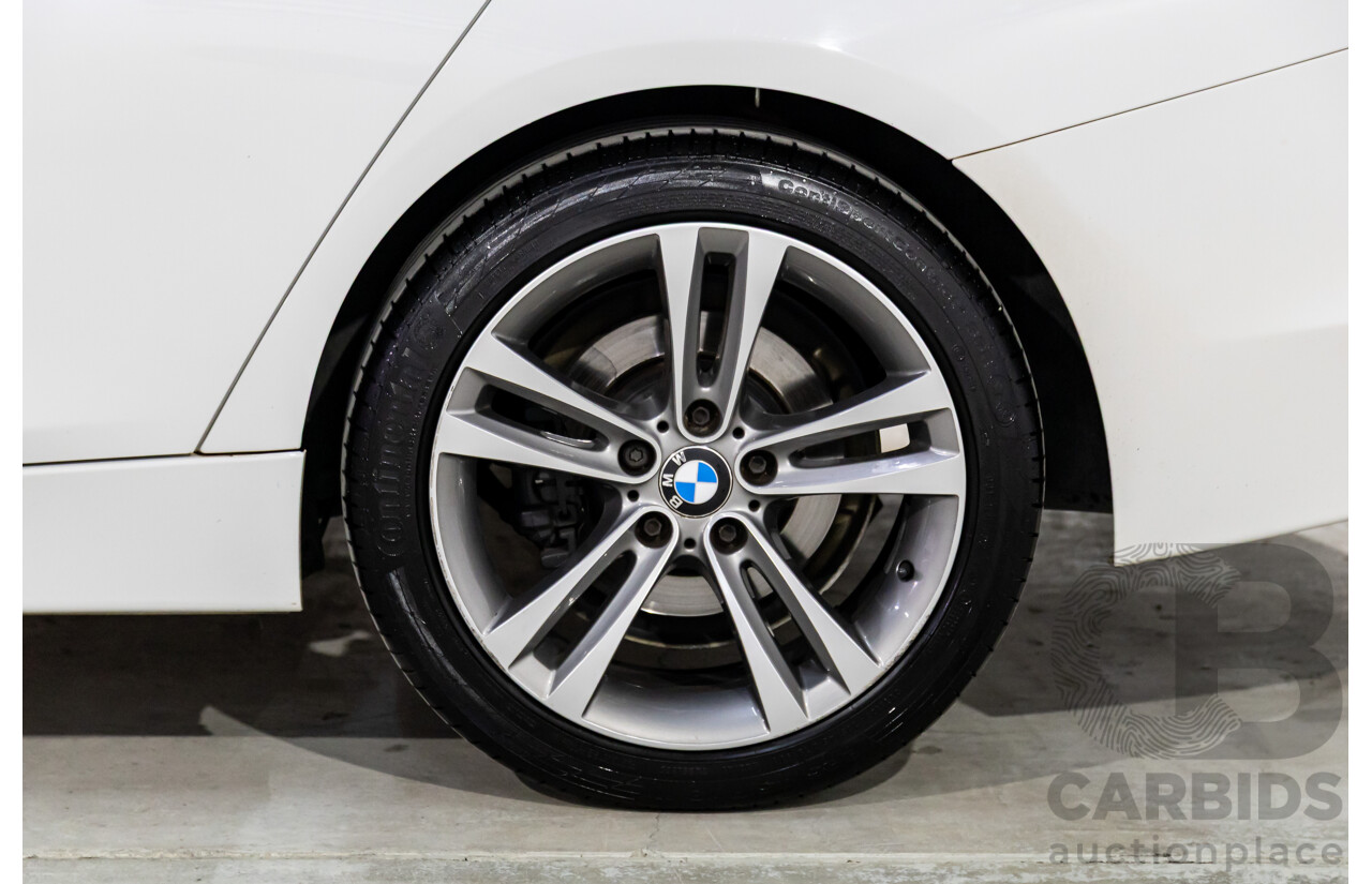 2/2013 BMW 328i Sport Line F30 MY13.5 4d Sedan Alpine White 2.0L