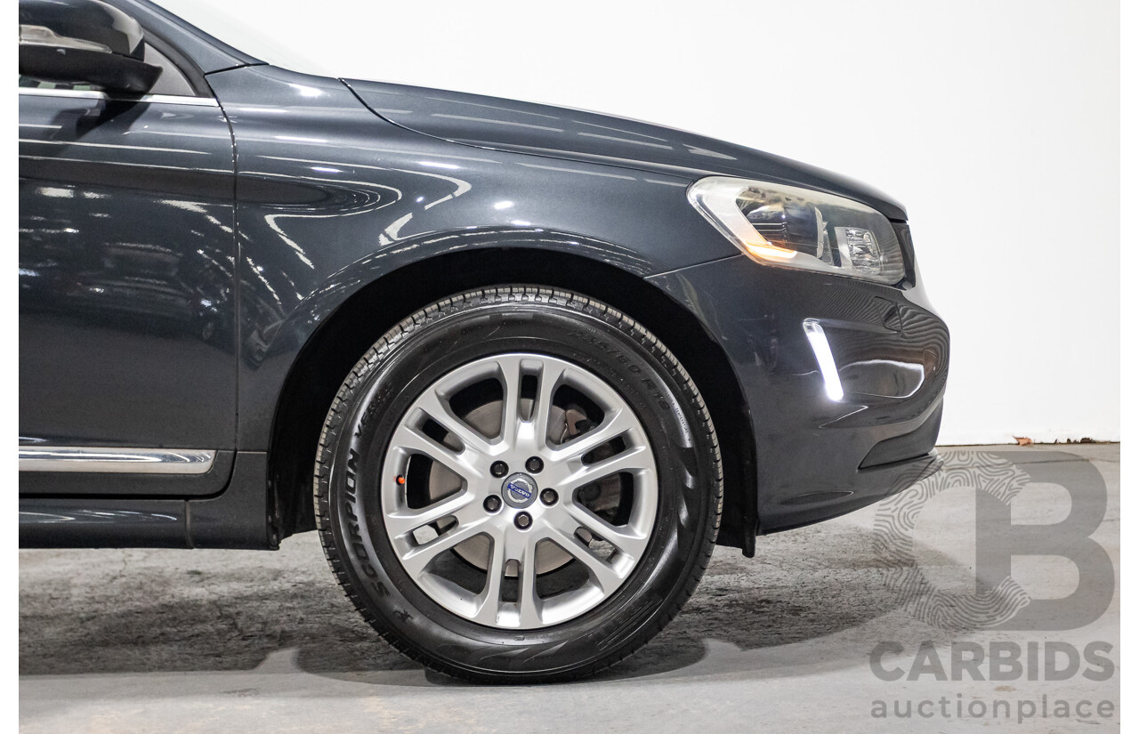 6/2014 Volvo XC60 D5 Luxury DZ (AWD) MY14 4d Wagon Savile Grey Metallic Twin Turbo 2.4L