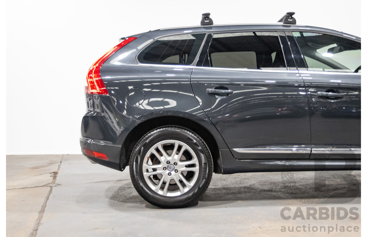6/2014 Volvo XC60 D5 Luxury DZ (AWD) MY14 4d Wagon Savile Grey Metallic Twin Turbo 2.4L