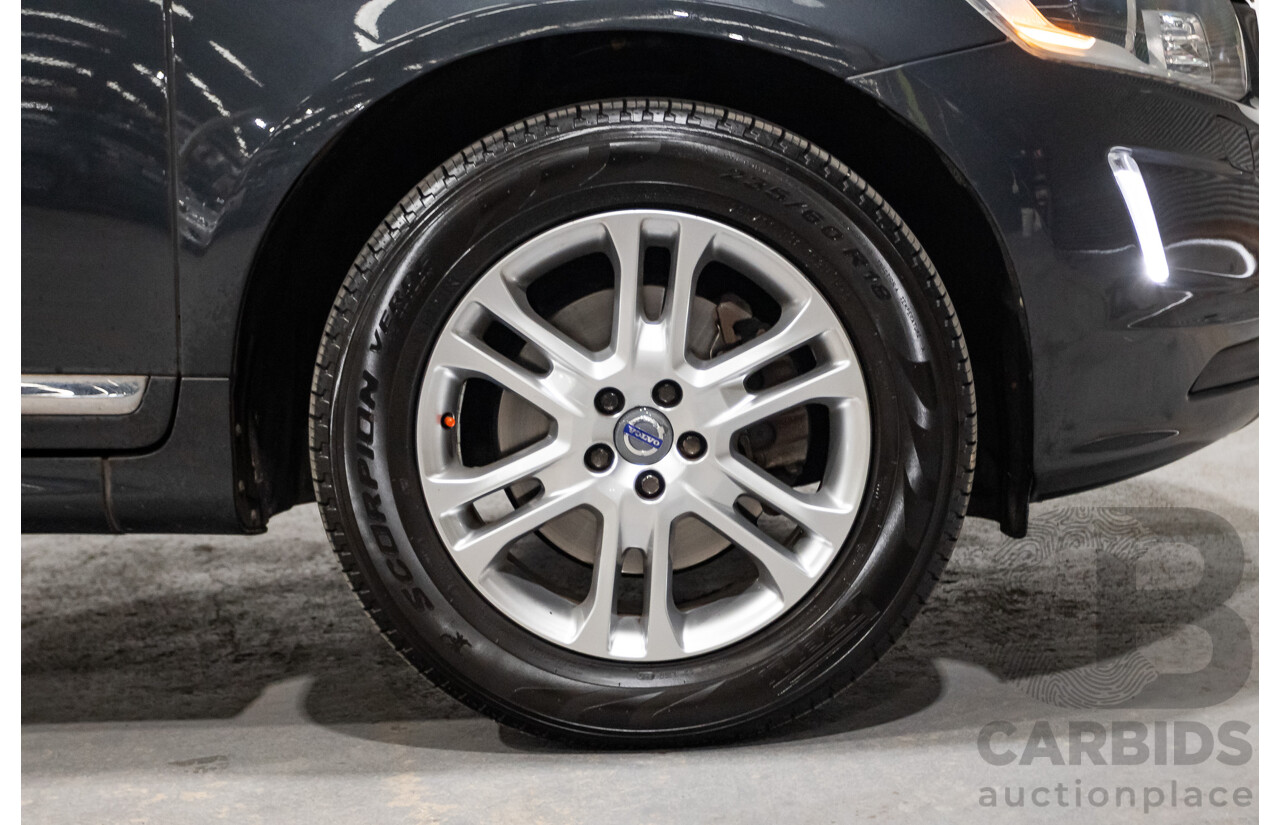 6/2014 Volvo XC60 D5 Luxury DZ (AWD) MY14 4d Wagon Savile Grey Metallic Twin Turbo 2.4L
