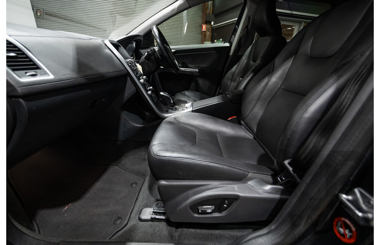 6/2014 Volvo XC60 D5 Luxury DZ (AWD) MY14 4d Wagon Savile Grey Metallic Twin Turbo 2.4L