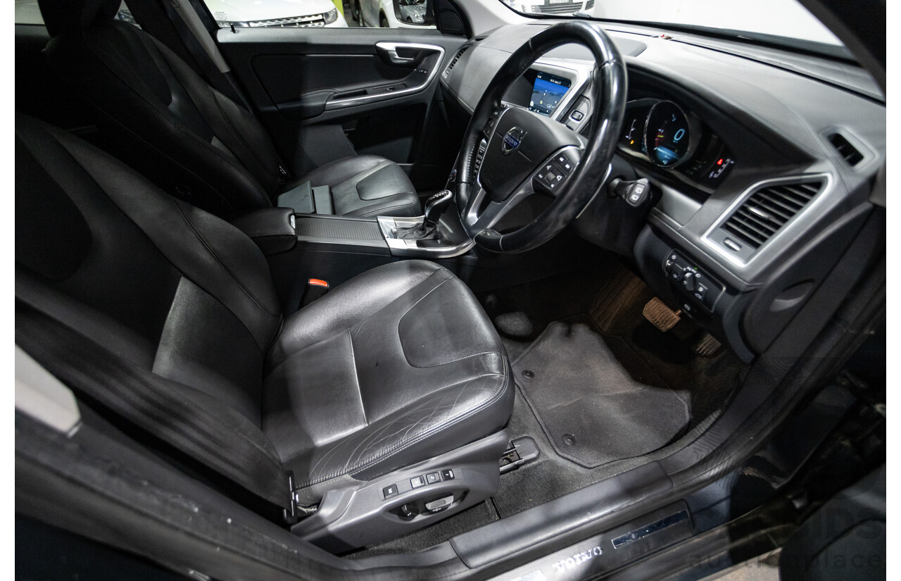 6/2014 Volvo XC60 D5 Luxury DZ (AWD) MY14 4d Wagon Savile Grey Metallic Twin Turbo 2.4L