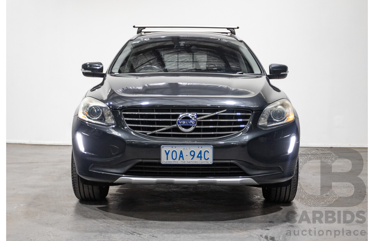 6/2014 Volvo XC60 D5 Luxury DZ (AWD) MY14 4d Wagon Savile Grey Metallic Twin Turbo 2.4L