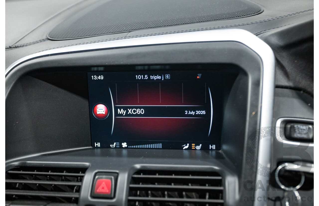 6/2014 Volvo XC60 D5 Luxury DZ (AWD) MY14 4d Wagon Savile Grey Metallic Twin Turbo 2.4L