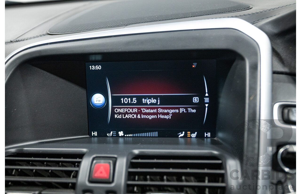 6/2014 Volvo XC60 D5 Luxury DZ (AWD) MY14 4d Wagon Savile Grey Metallic Twin Turbo 2.4L