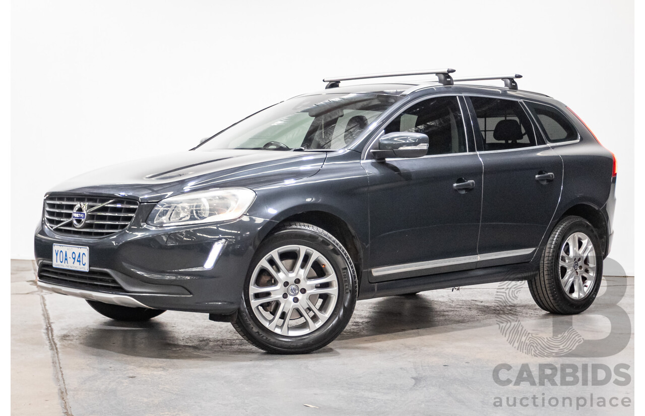 6/2014 Volvo XC60 D5 Luxury DZ (AWD) MY14 4d Wagon Savile Grey Metallic Twin Turbo 2.4L