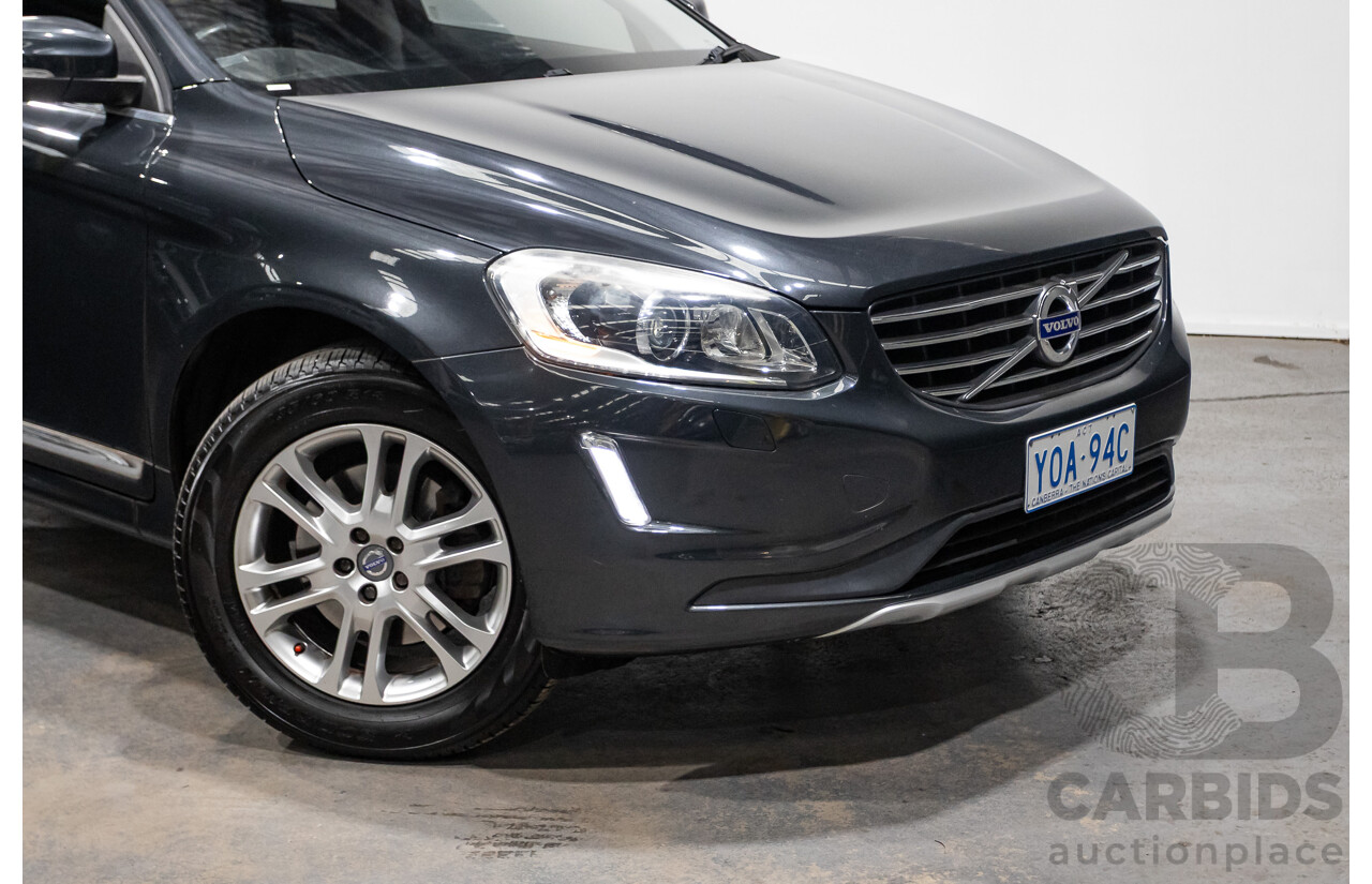 6/2014 Volvo XC60 D5 Luxury DZ (AWD) MY14 4d Wagon Savile Grey Metallic Twin Turbo 2.4L