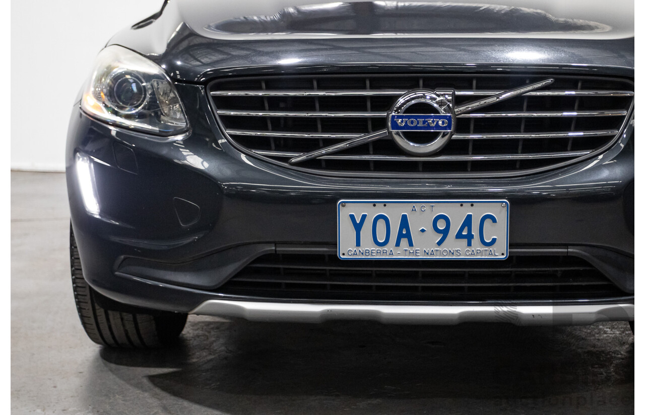 6/2014 Volvo XC60 D5 Luxury DZ (AWD) MY14 4d Wagon Savile Grey Metallic Twin Turbo 2.4L