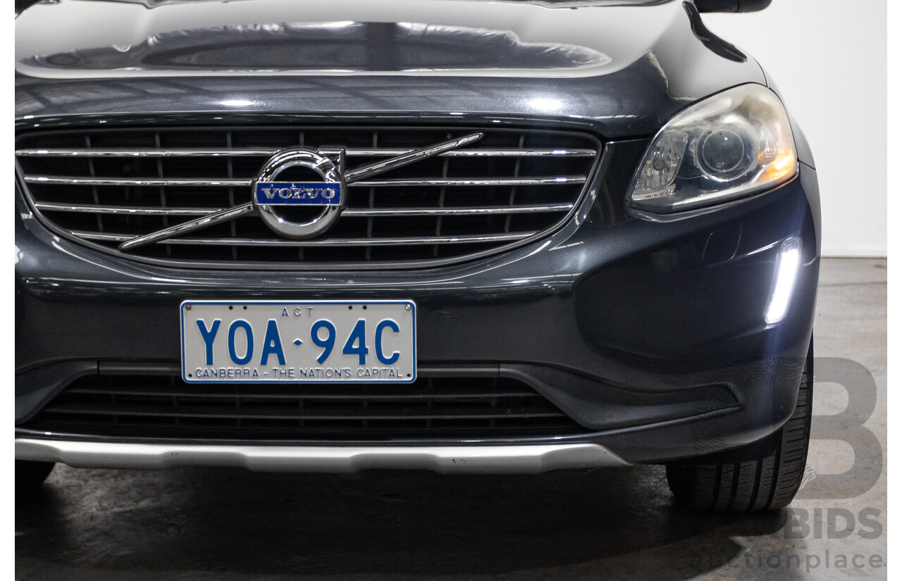 6/2014 Volvo XC60 D5 Luxury DZ (AWD) MY14 4d Wagon Savile Grey Metallic Twin Turbo 2.4L