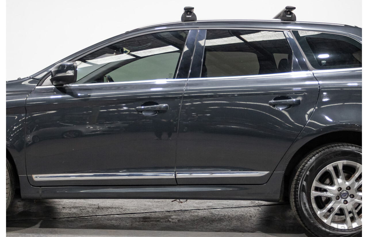 6/2014 Volvo XC60 D5 Luxury DZ (AWD) MY14 4d Wagon Savile Grey Metallic Twin Turbo 2.4L