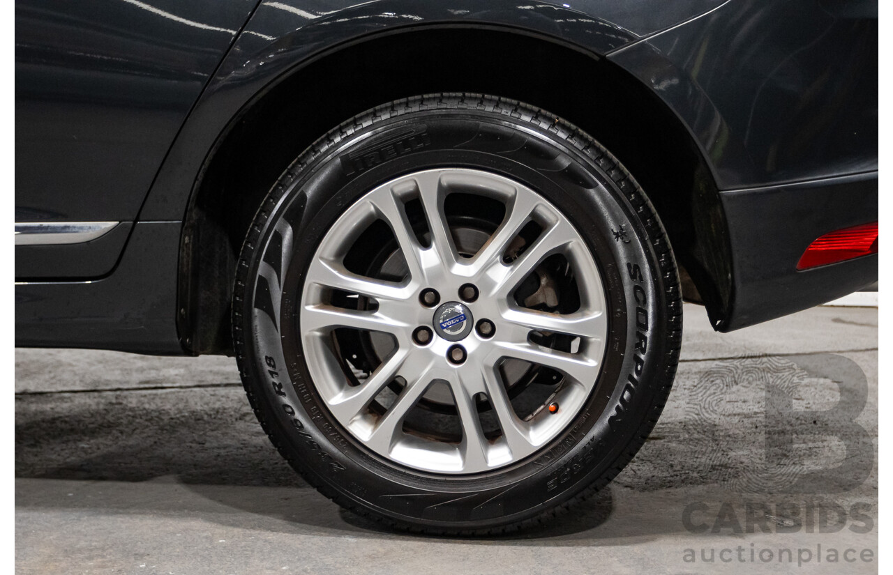 6/2014 Volvo XC60 D5 Luxury DZ (AWD) MY14 4d Wagon Savile Grey Metallic Twin Turbo 2.4L