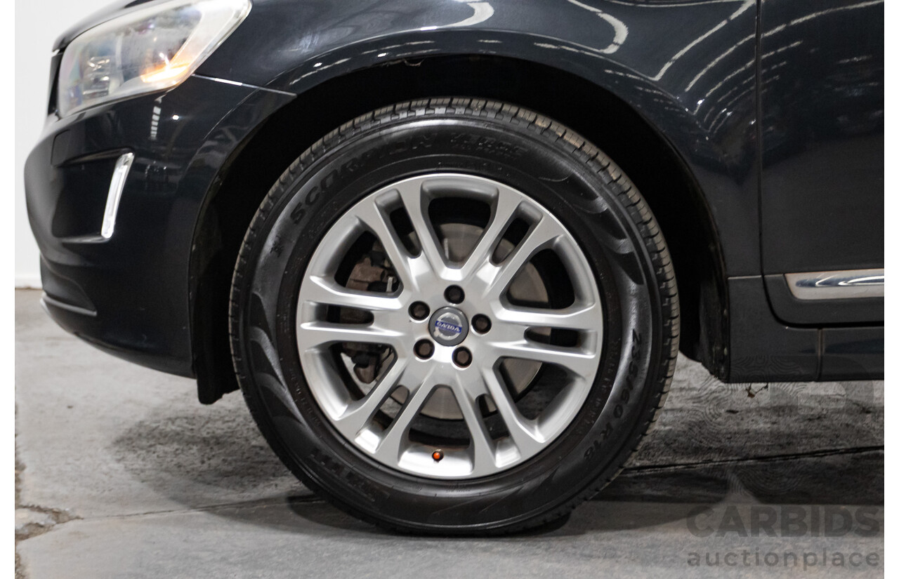 6/2014 Volvo XC60 D5 Luxury DZ (AWD) MY14 4d Wagon Savile Grey Metallic Twin Turbo 2.4L