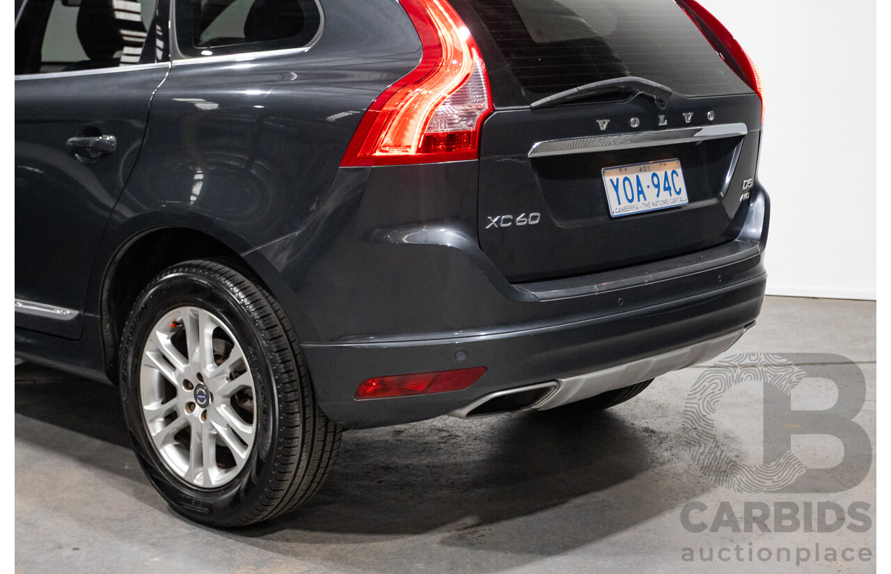 6/2014 Volvo XC60 D5 Luxury DZ (AWD) MY14 4d Wagon Savile Grey Metallic Twin Turbo 2.4L