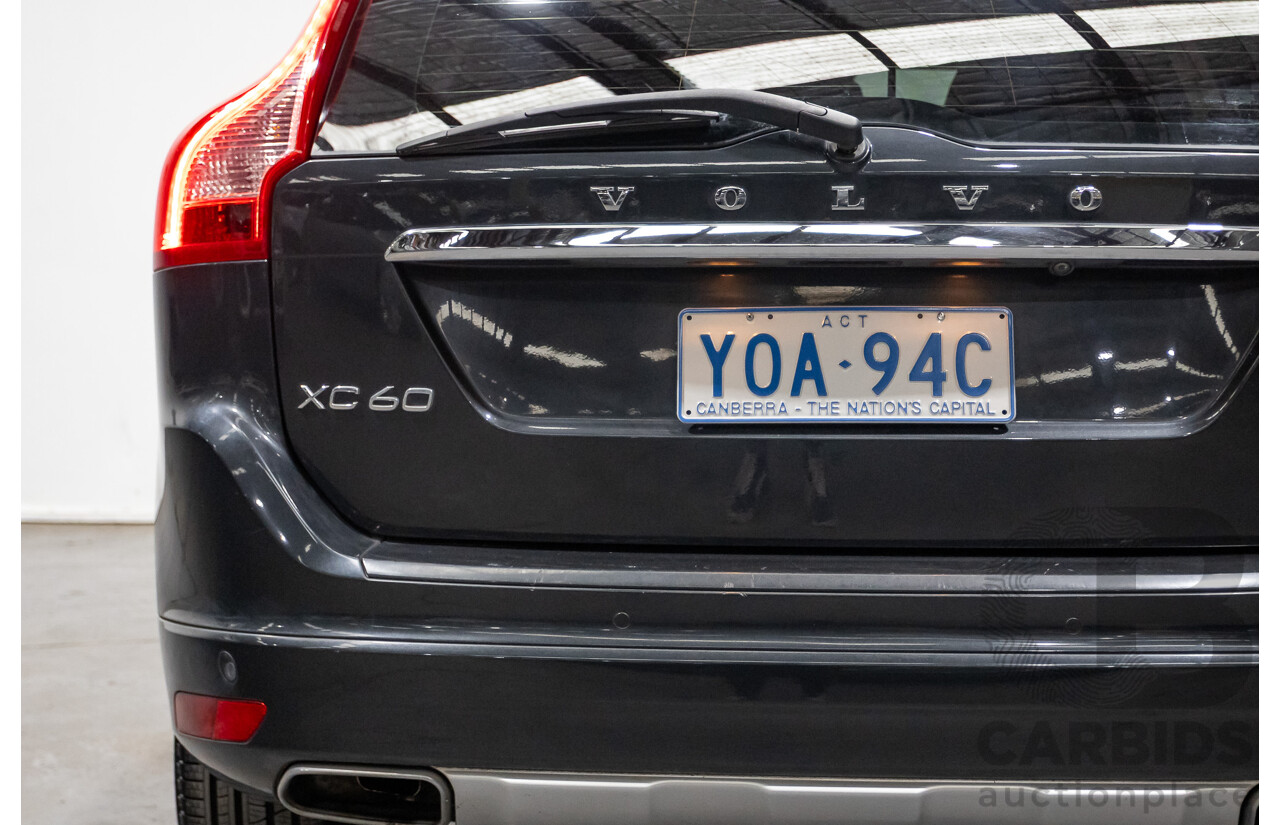 6/2014 Volvo XC60 D5 Luxury DZ (AWD) MY14 4d Wagon Savile Grey Metallic Twin Turbo 2.4L