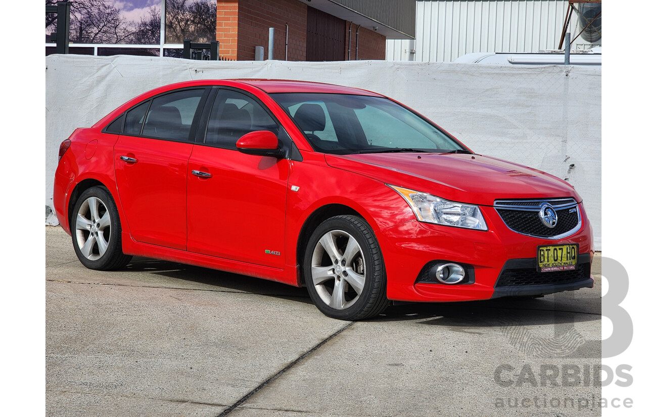 10/2012 Holden Cruze SRi V JH MY13 4d Sedan Red 1.4L