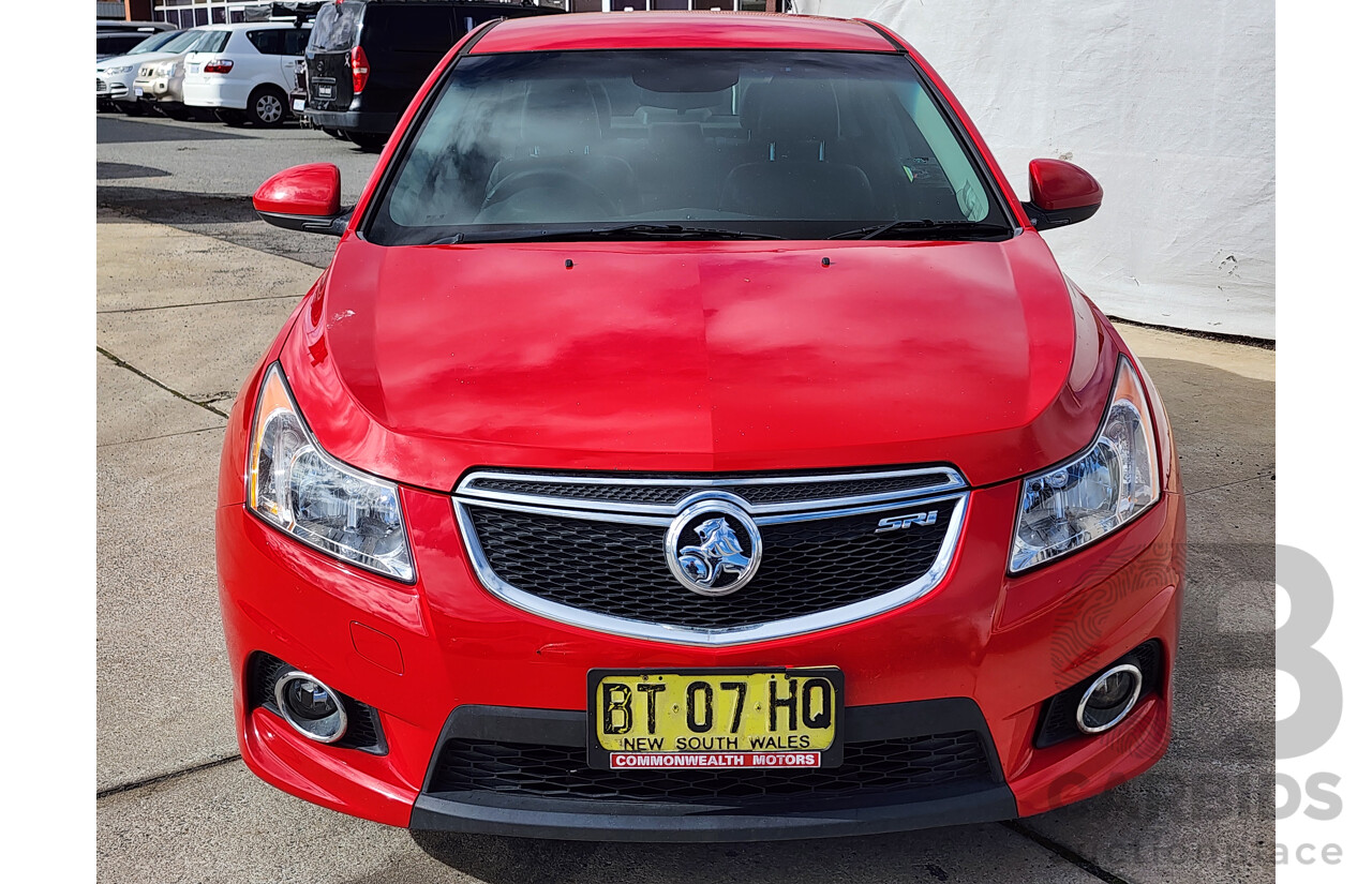10/2012 Holden Cruze SRi V JH MY13 4d Sedan Red 1.4L