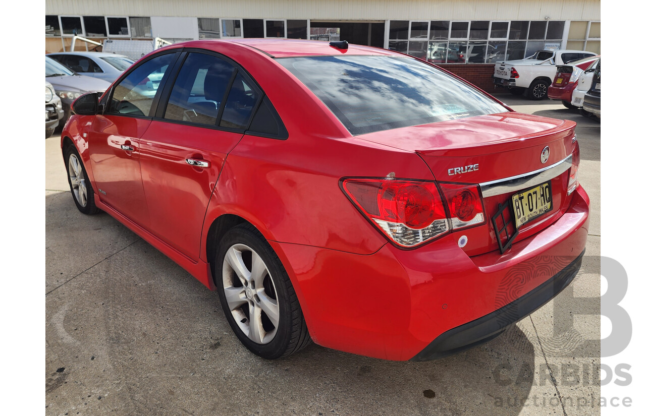 10/2012 Holden Cruze SRi V JH MY13 4d Sedan Red 1.4L