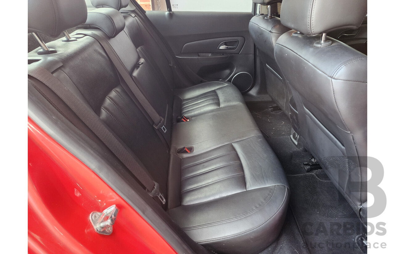 10/2012 Holden Cruze SRi V JH MY13 4d Sedan Red 1.4L