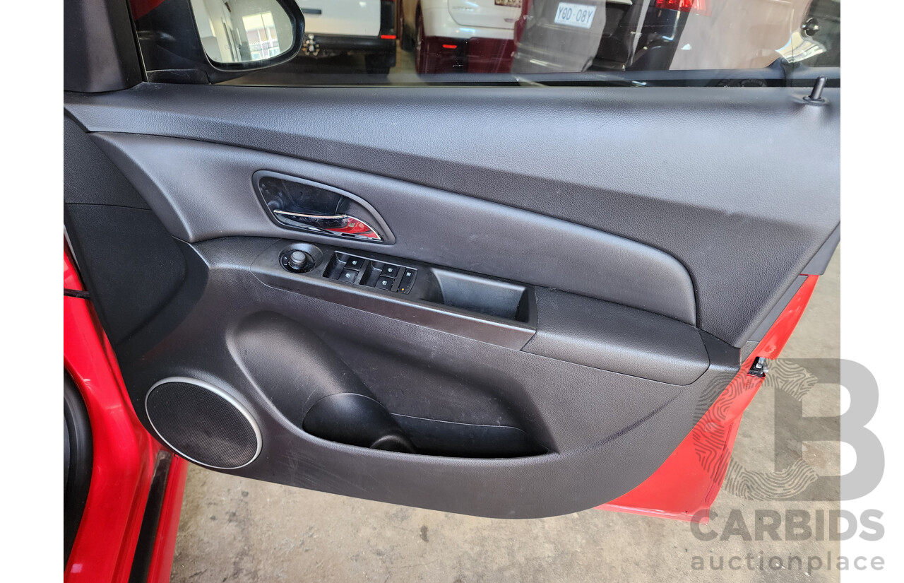 10/2012 Holden Cruze SRi V JH MY13 4d Sedan Red 1.4L