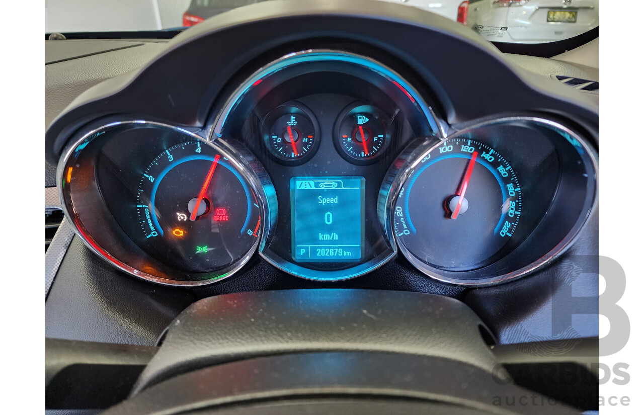 10/2012 Holden Cruze SRi V JH MY13 4d Sedan Red 1.4L