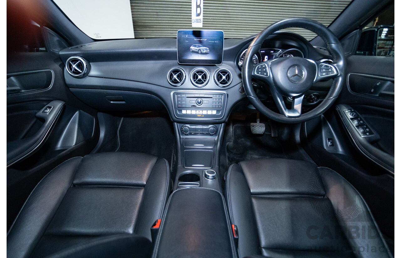 10/2018 Mercedes Benz GLA 180 X156 809MY 4d Wagon Cavansite Blue Metallic Turbo 1.6L