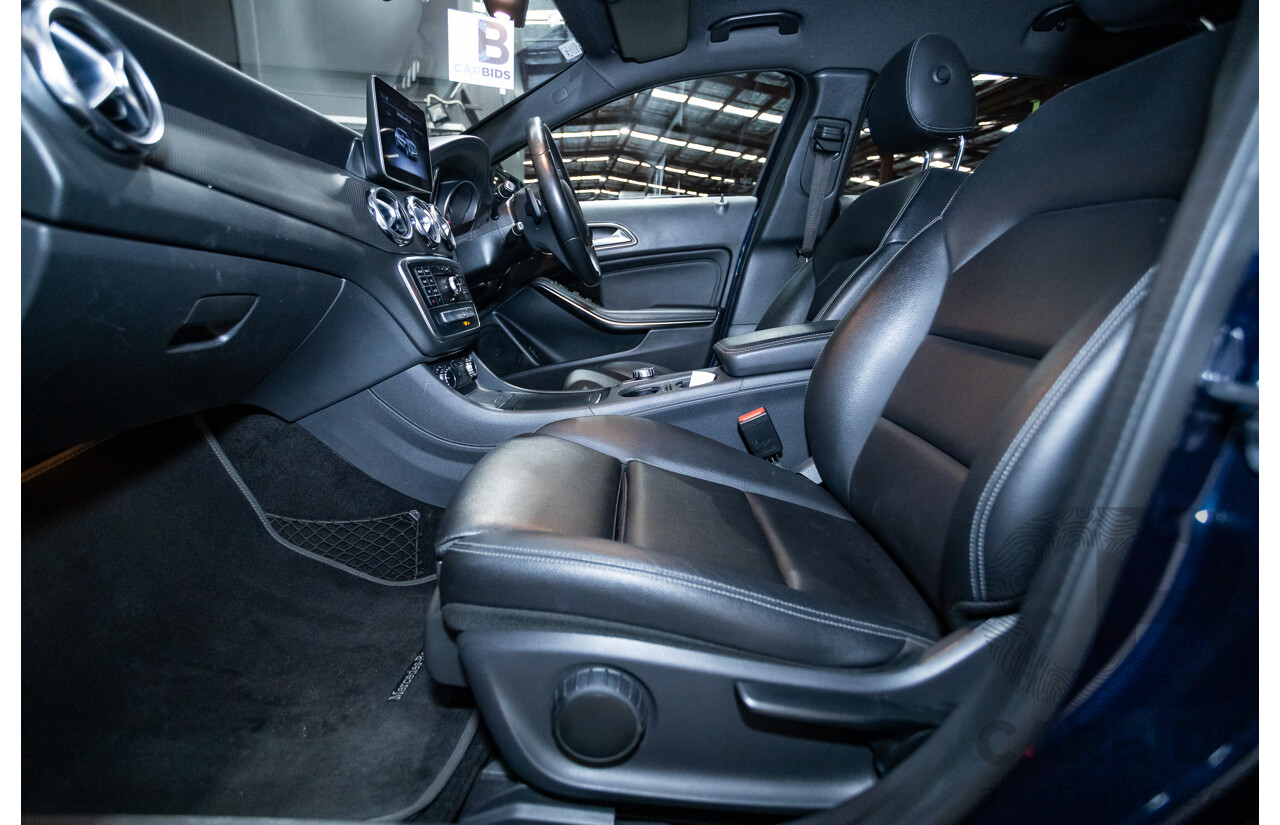 10/2018 Mercedes Benz GLA 180 X156 809MY 4d Wagon Cavansite Blue Metallic Turbo 1.6L