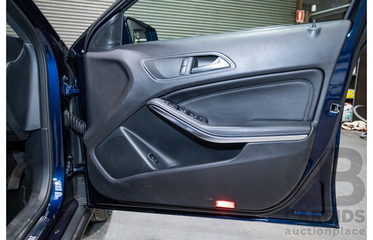 10/2018 Mercedes Benz GLA 180 X156 809MY 4d Wagon Cavansite Blue Metallic Turbo 1.6L