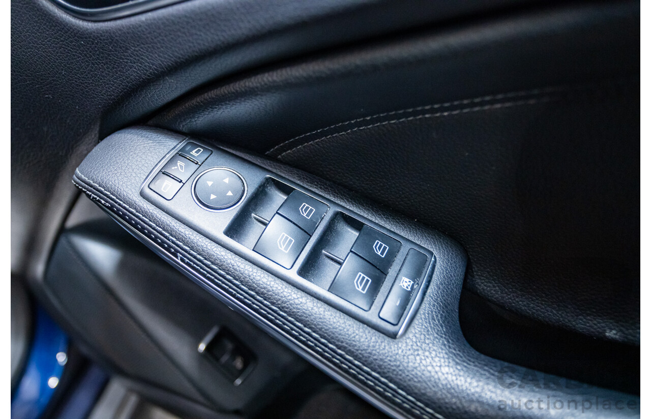 10/2018 Mercedes Benz GLA 180 X156 809MY 4d Wagon Cavansite Blue Metallic Turbo 1.6L