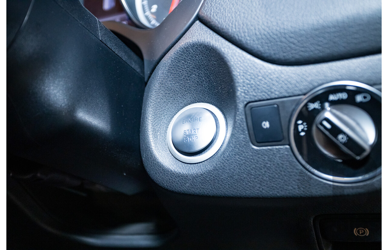 10/2018 Mercedes Benz GLA 180 X156 809MY 4d Wagon Cavansite Blue Metallic Turbo 1.6L