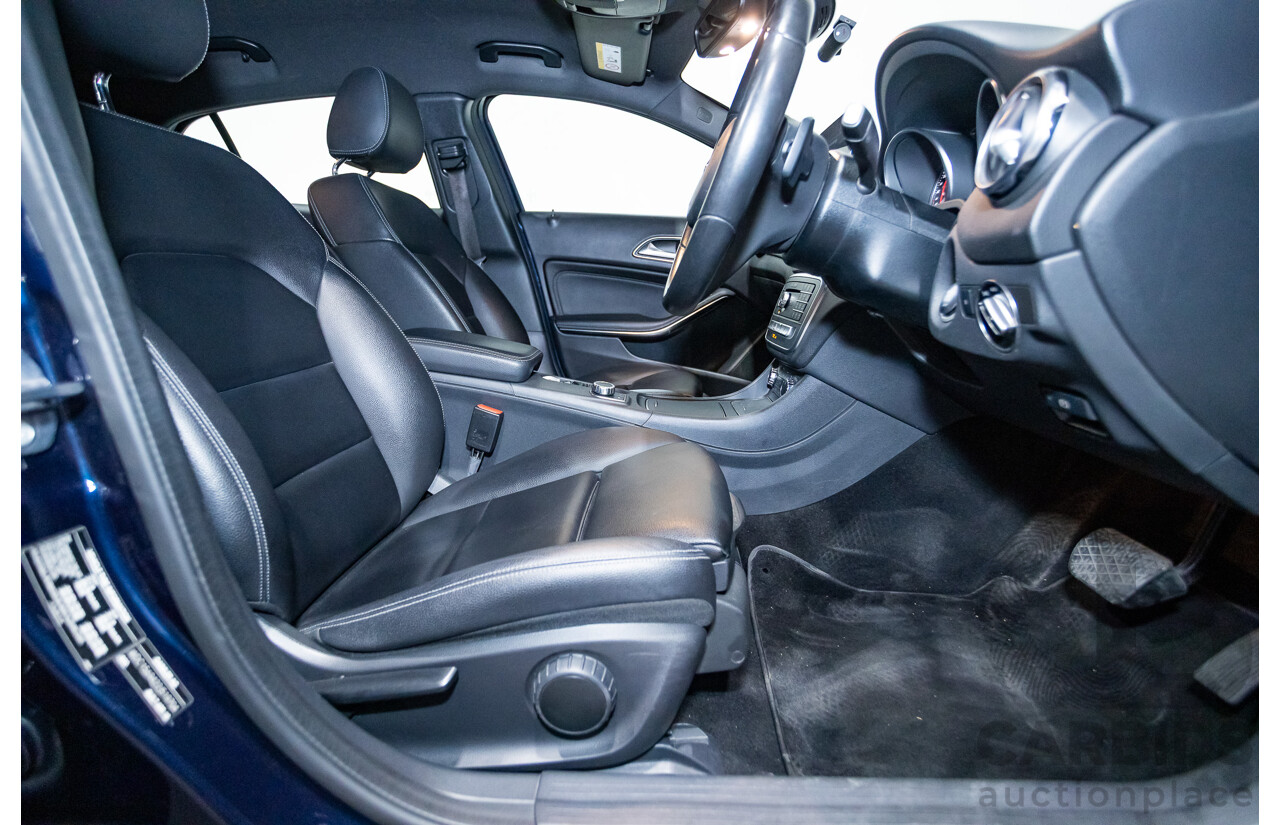 10/2018 Mercedes Benz GLA 180 X156 809MY 4d Wagon Cavansite Blue Metallic Turbo 1.6L