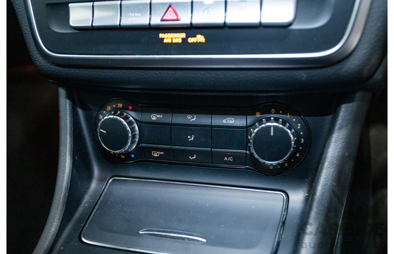 10/2018 Mercedes Benz GLA 180 X156 809MY 4d Wagon Cavansite Blue Metallic Turbo 1.6L