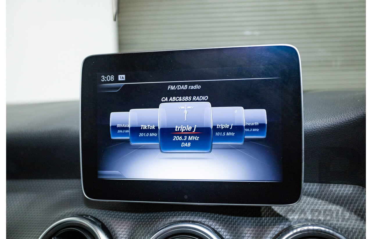 10/2018 Mercedes Benz GLA 180 X156 809MY 4d Wagon Cavansite Blue Metallic Turbo 1.6L