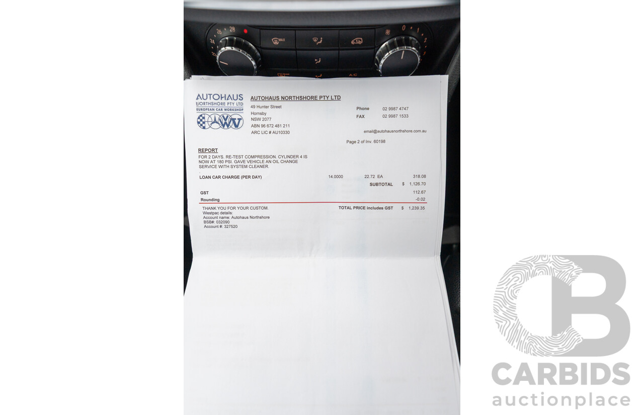 10/2018 Mercedes Benz GLA 180 X156 809MY 4d Wagon Cavansite Blue Metallic Turbo 1.6L