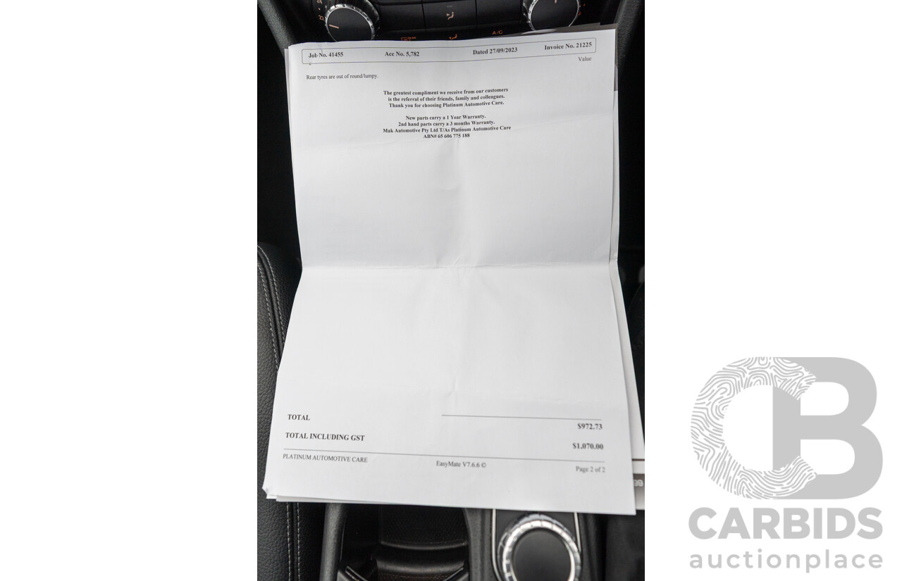 10/2018 Mercedes Benz GLA 180 X156 809MY 4d Wagon Cavansite Blue Metallic Turbo 1.6L