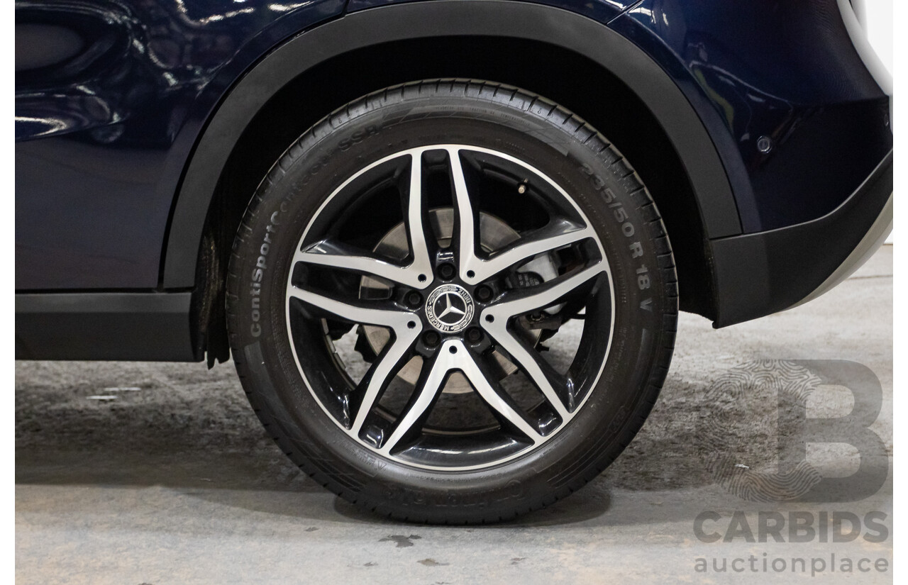 10/2018 Mercedes Benz GLA 180 X156 809MY 4d Wagon Cavansite Blue Metallic Turbo 1.6L