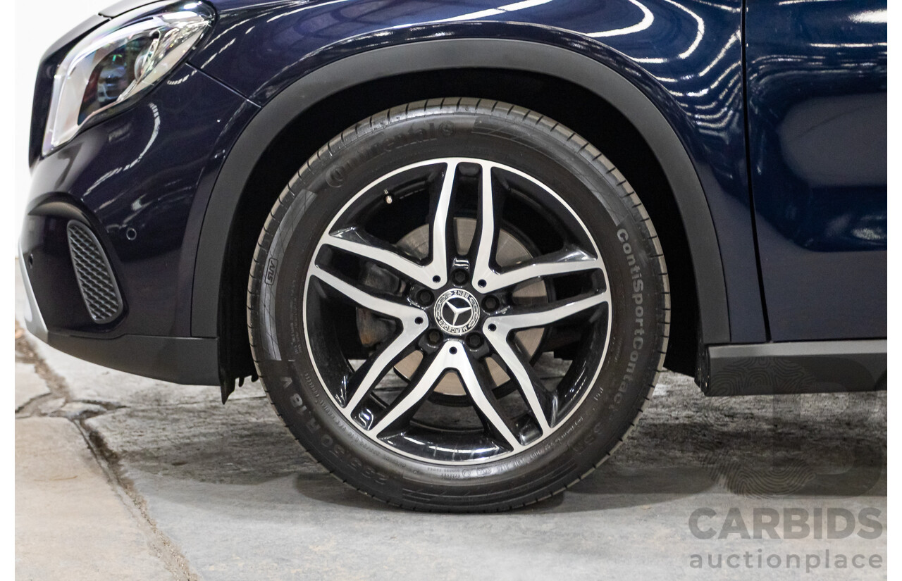 10/2018 Mercedes Benz GLA 180 X156 809MY 4d Wagon Cavansite Blue Metallic Turbo 1.6L