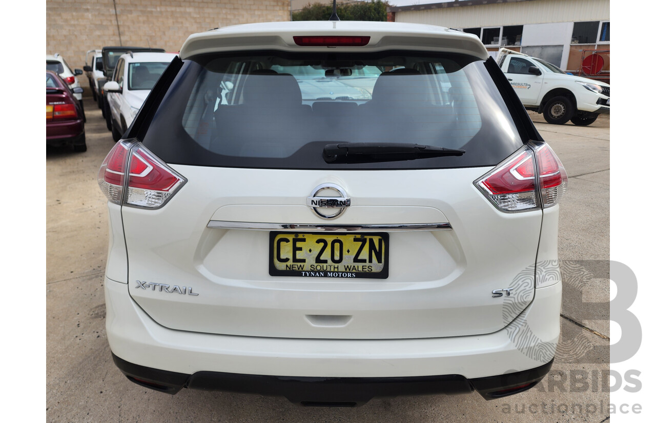1/2016 Nissan X-Trail ST 7 SEAT (fwd) T32 4d Wagon White 2.5L