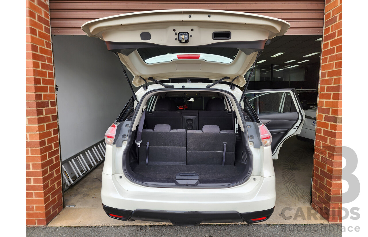 1/2016 Nissan X-Trail ST 7 SEAT (fwd) T32 4d Wagon White 2.5L