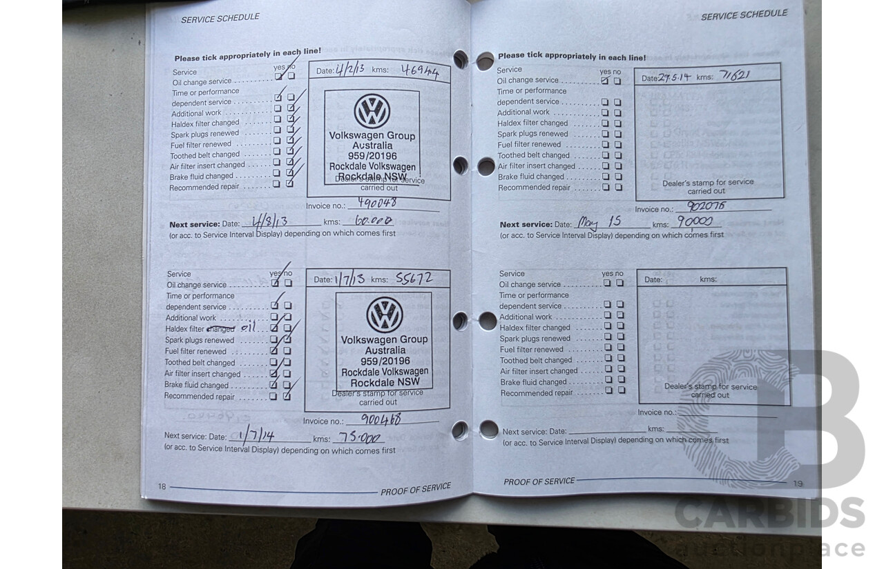 7/2009 Volkswagen Passat 103 TDI 3C MY09 UPGRADE 4d Sedan Brown  Turbo Diesel 2.0L