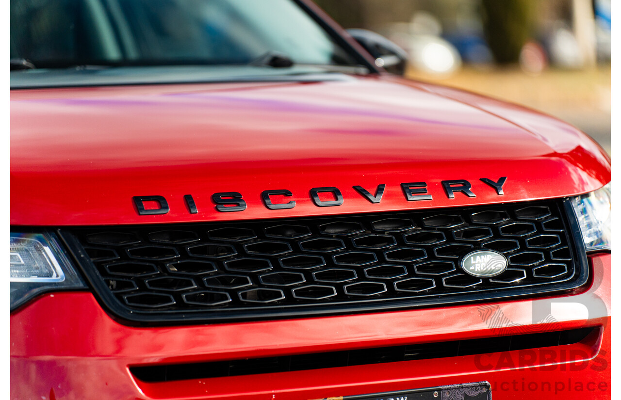 11/2016 Land Rover Discovery Sport TD4 180 HSE Dynamic (AWD) MY17 L550 4d Wagon Firenze Red Turbo Diesel 2.0L