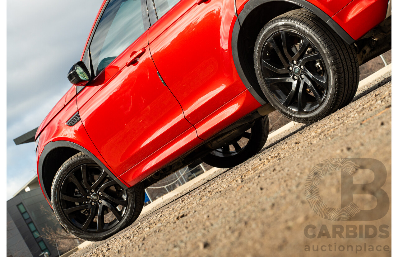 11/2016 Land Rover Discovery Sport TD4 180 HSE Dynamic (AWD) MY17 L550 4d Wagon Firenze Red Turbo Diesel 2.0L