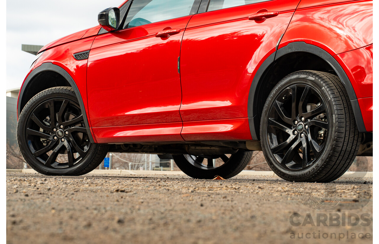 11/2016 Land Rover Discovery Sport TD4 180 HSE Dynamic (AWD) MY17 L550 4d Wagon Firenze Red Turbo Diesel 2.0L