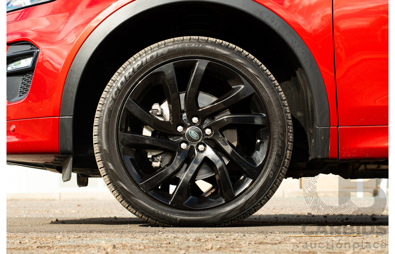 11/2016 Land Rover Discovery Sport TD4 180 HSE Dynamic (AWD) MY17 L550 4d Wagon Firenze Red Turbo Diesel 2.0L