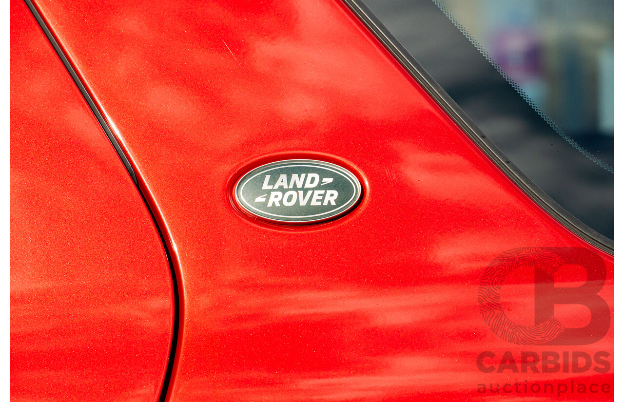 11/2016 Land Rover Discovery Sport TD4 180 HSE Dynamic (AWD) MY17 L550 4d Wagon Firenze Red Turbo Diesel 2.0L