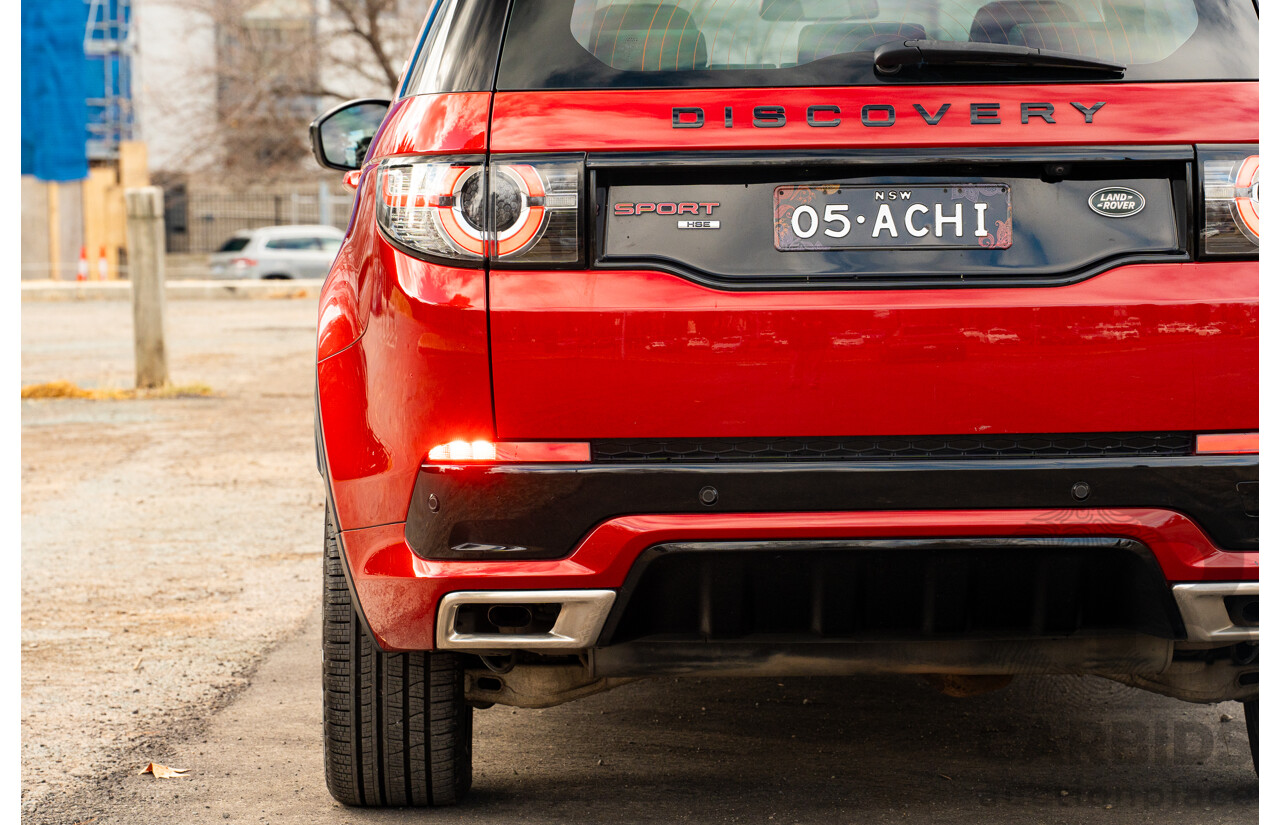 11/2016 Land Rover Discovery Sport TD4 180 HSE Dynamic (AWD) MY17 L550 4d Wagon Firenze Red Turbo Diesel 2.0L